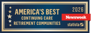 Newsweek America's Best Continuing Care badge